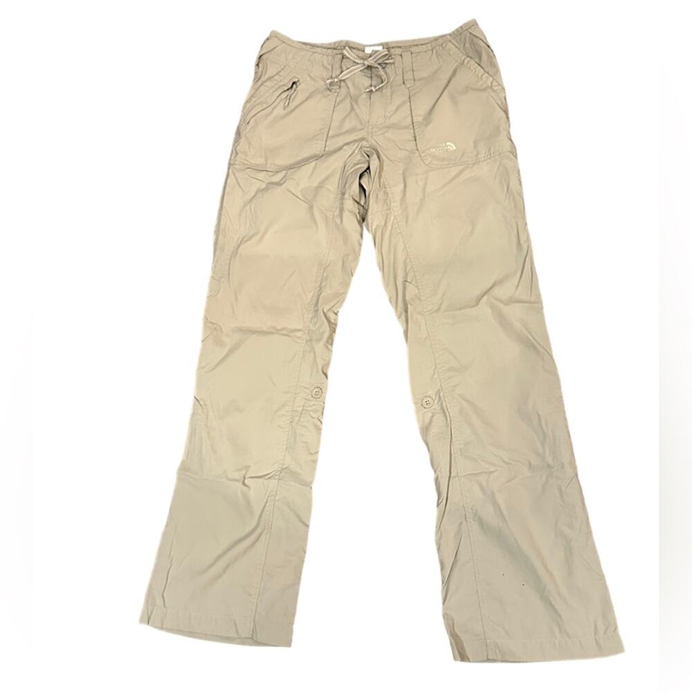 The North Face Womens Size 6 Khaki Polyester Hiking Pants